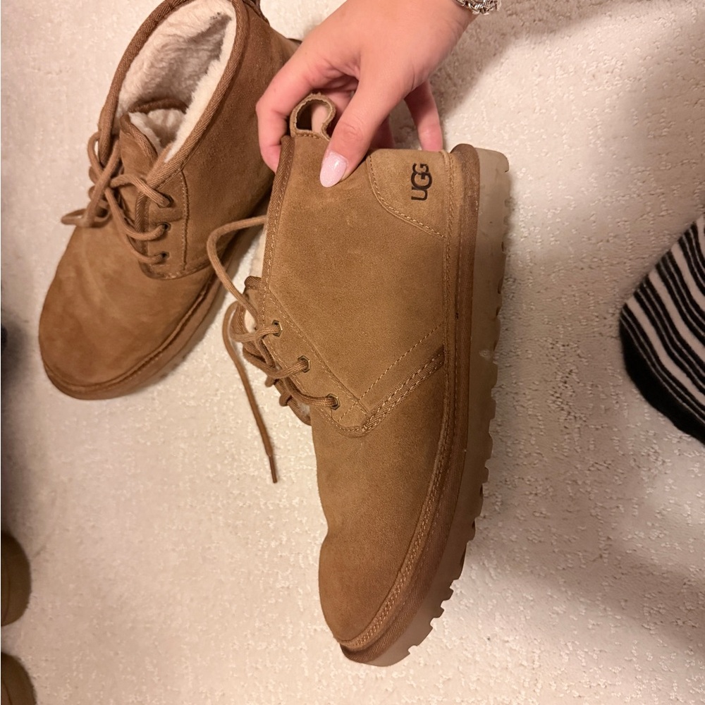UGG Brown Suede Ankle Boots